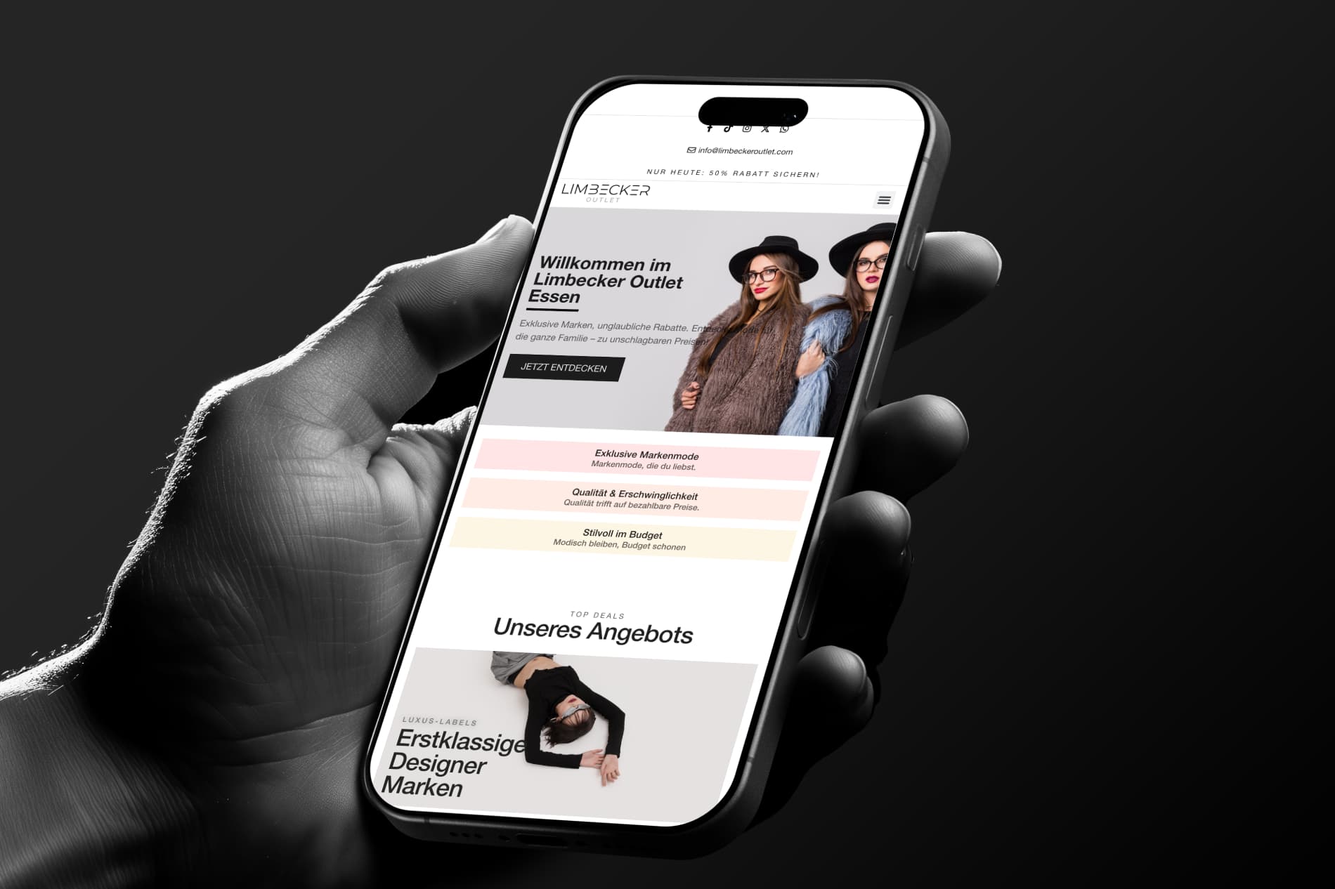 Aperçu du projet Limbecker Outlet